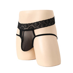 Lace Seduction Mesh Flirting Briefs