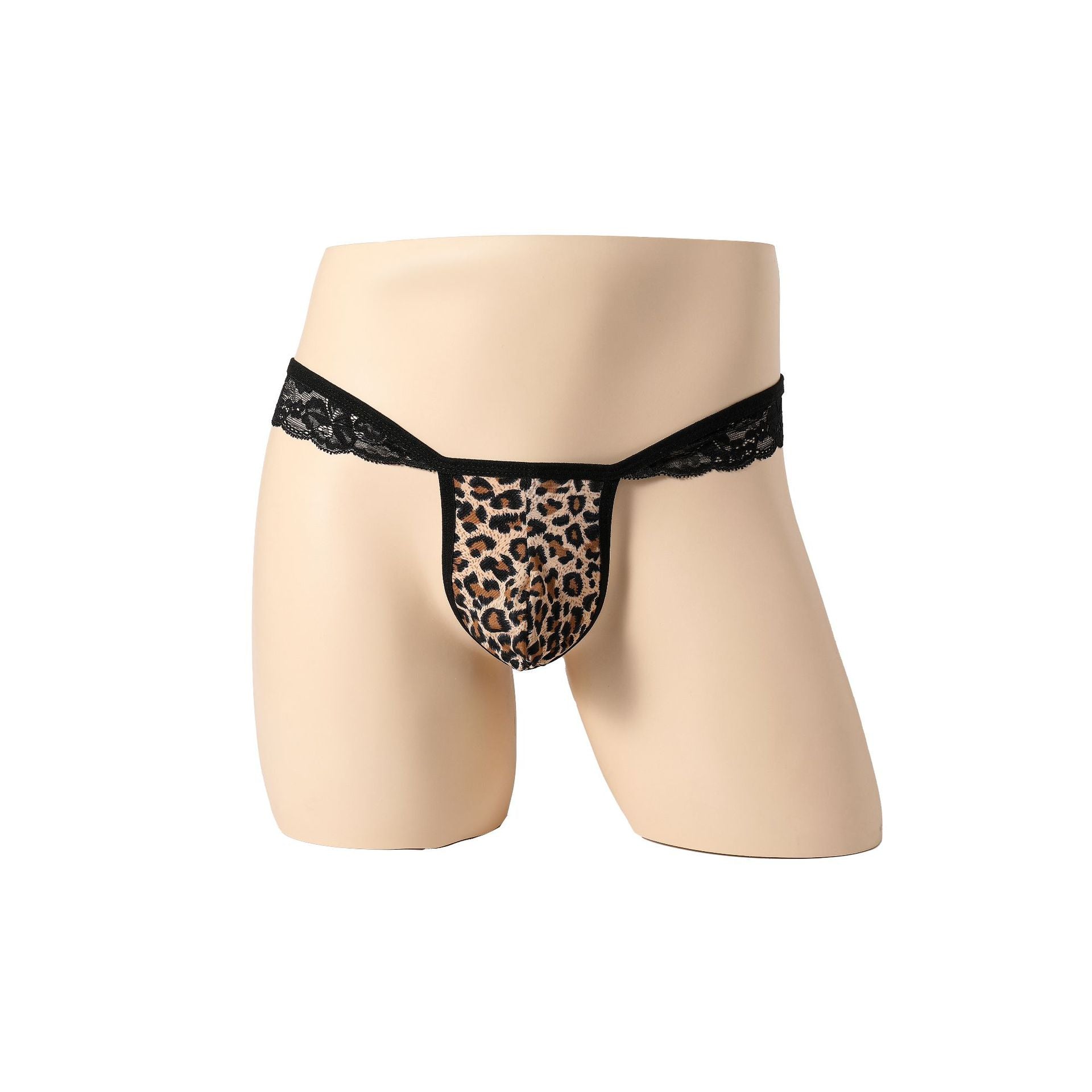 Low Waist Perspective Elastic Butterfly Thong