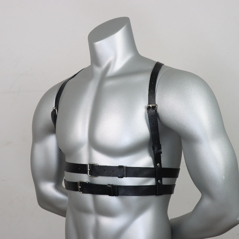 Stage Performance Leather Bundling Straps