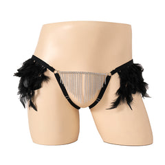 Plush Chain Temptation Thong