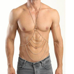 Hollow Body Chain Bondage Harness