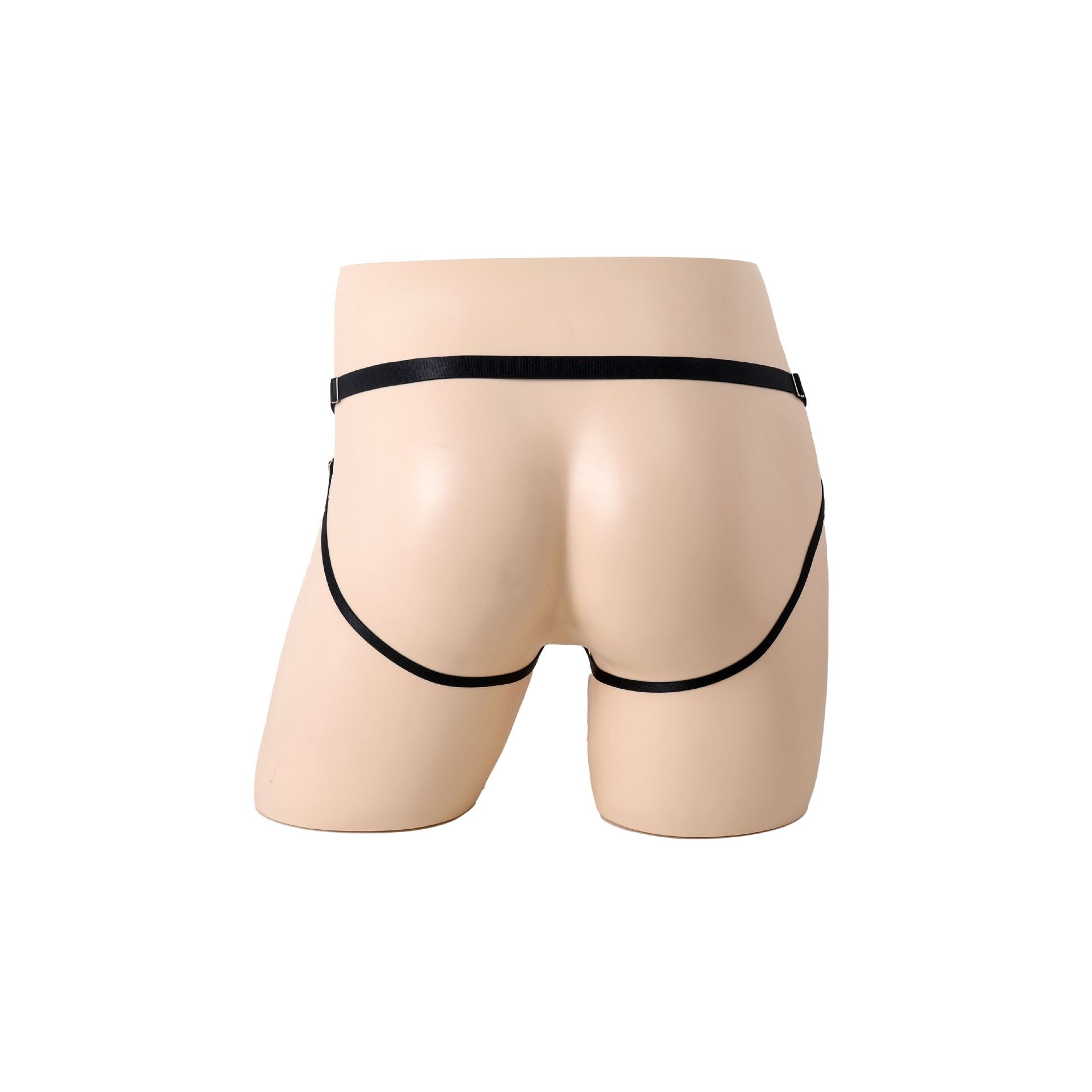 Black Suspender Iron Ring Panties