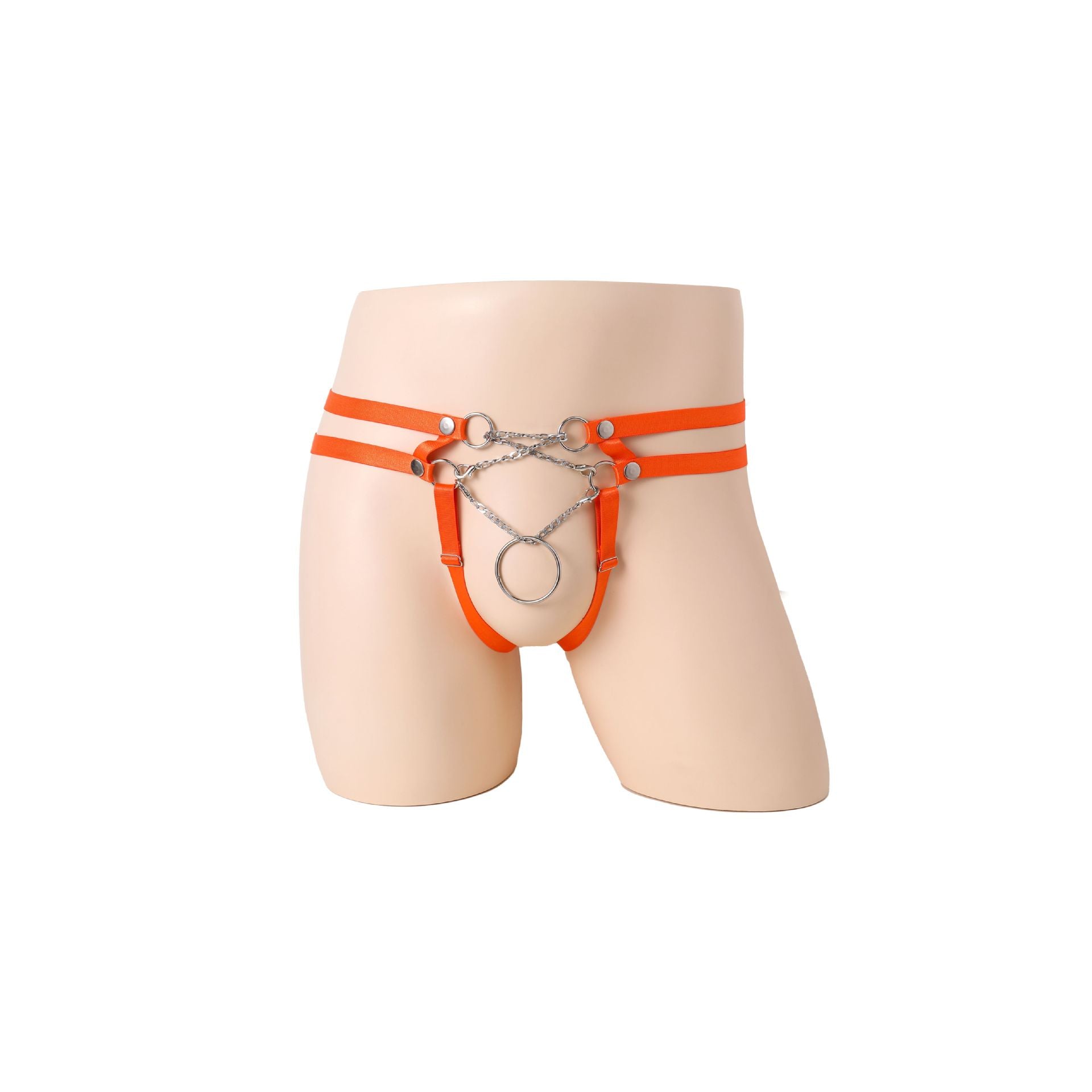 Hollow Suspender Chain Exposed Thong