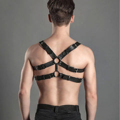 Personalized Leather Suspender Clips Straps