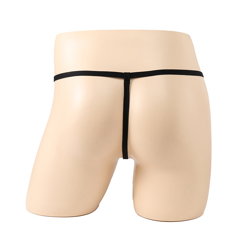 Ribbon Lace Half-Pack Safety Buckle T-Pants