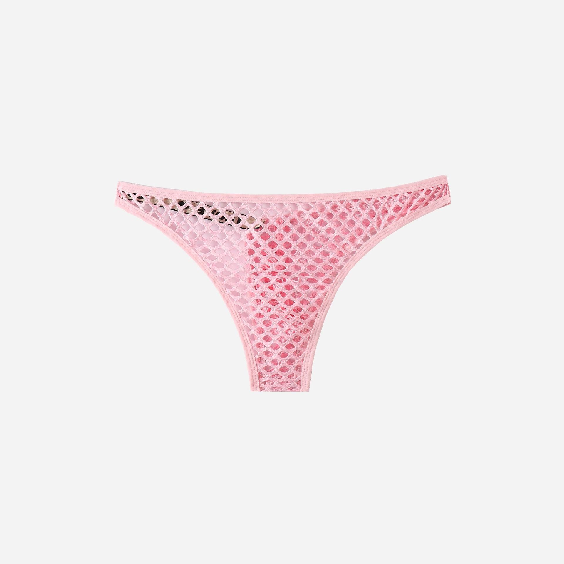 Translucent Mesh High Fork U-Convex Briefs