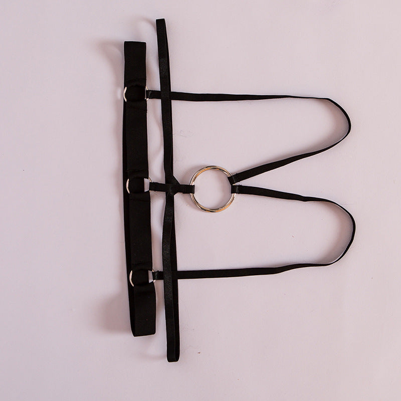 Suspender Double Elastic Ring Hollow Underwear