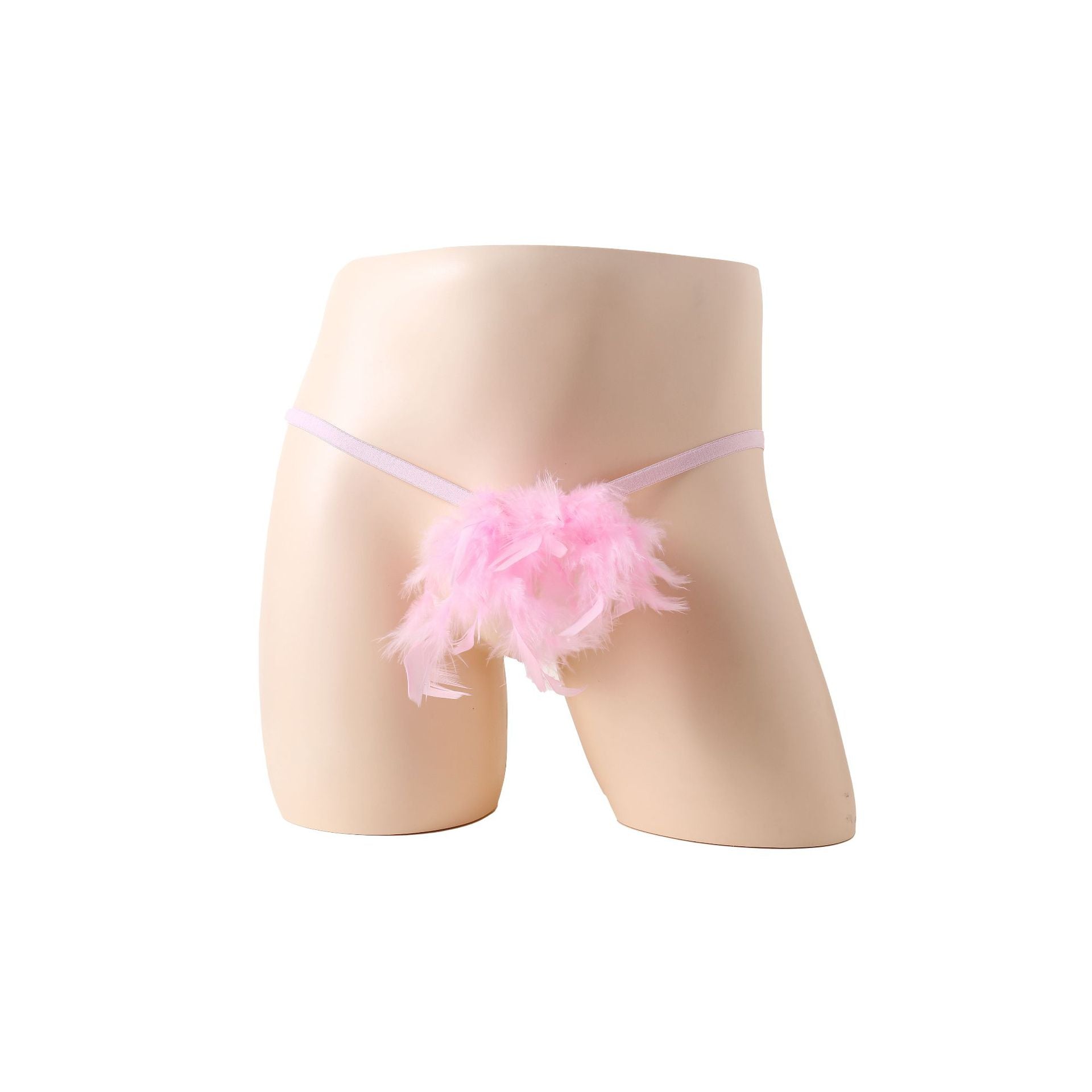 Thong plush feather temptation sexy panties