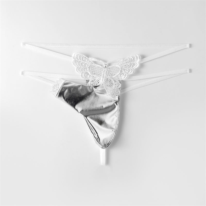 Butterfly Hollow CD Drag Jock Strap Underwear