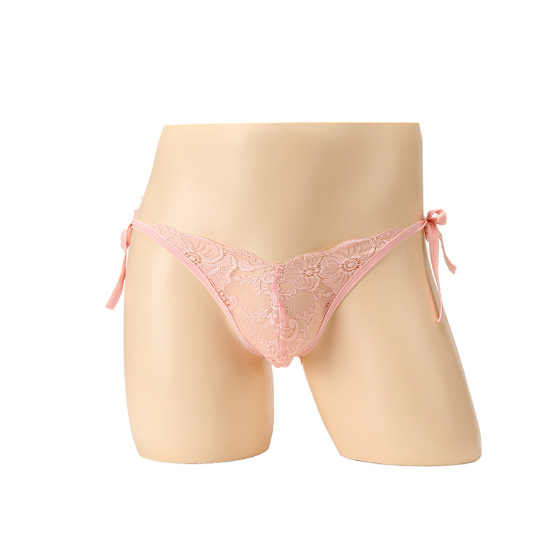 Transparent Lace Egg Ultra-Thin Triangle Thong