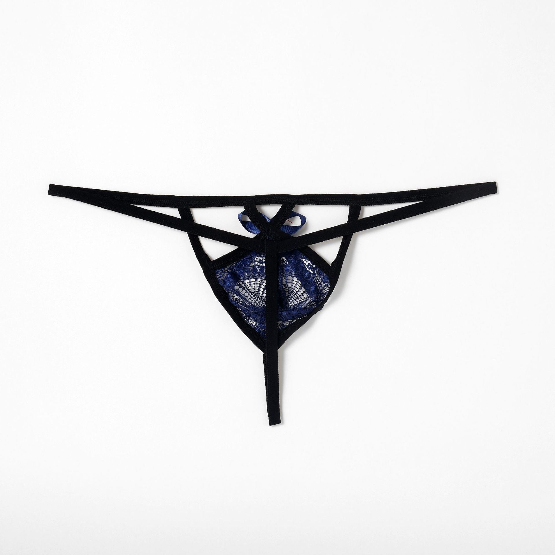 Cute Red Hollow Low Rise Thong