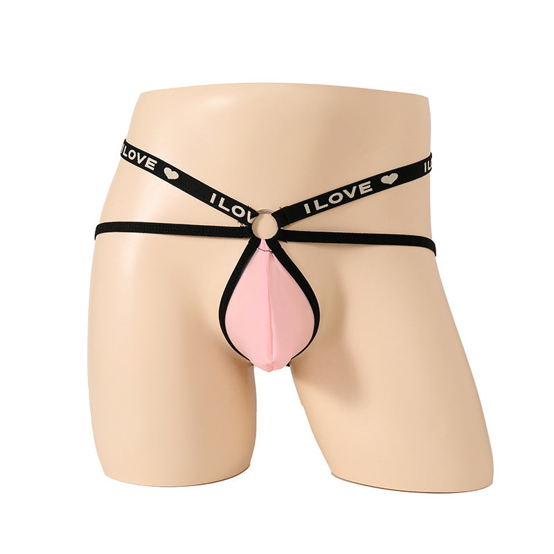 Suspender Elastic Pocket Transparent Boxers