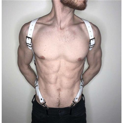Punk Waist Chain Shoulder Strap Set