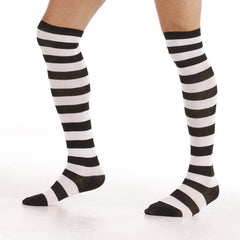 Athletic Striped Compression Stocking