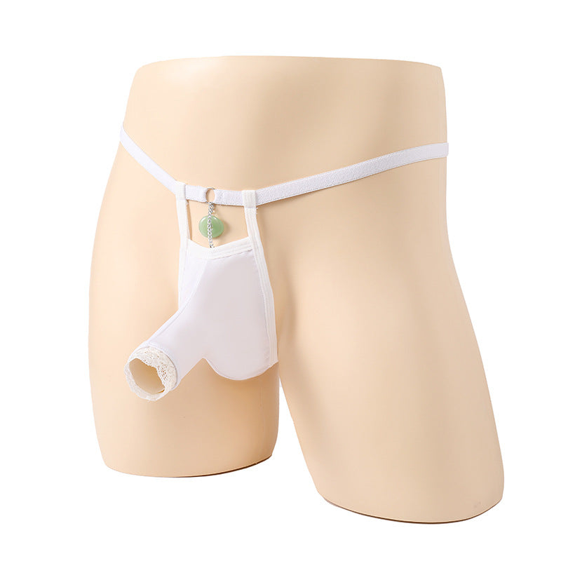 Elastic Lace Safety Buckle Underwear