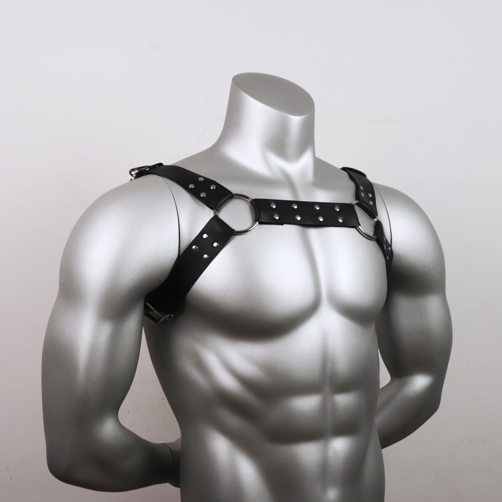 Nightclub Leather Bondage Belt