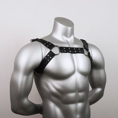 Nightclub Leather Bondage Belt