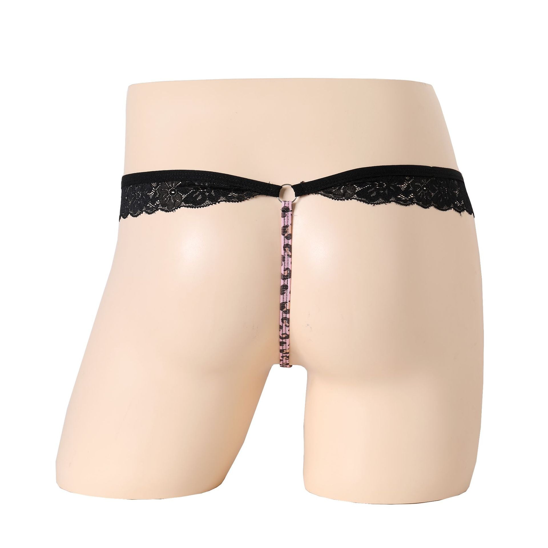 Lace Floral Print Passion Thong