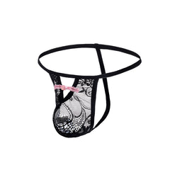 Disc Buckle Passion Thong