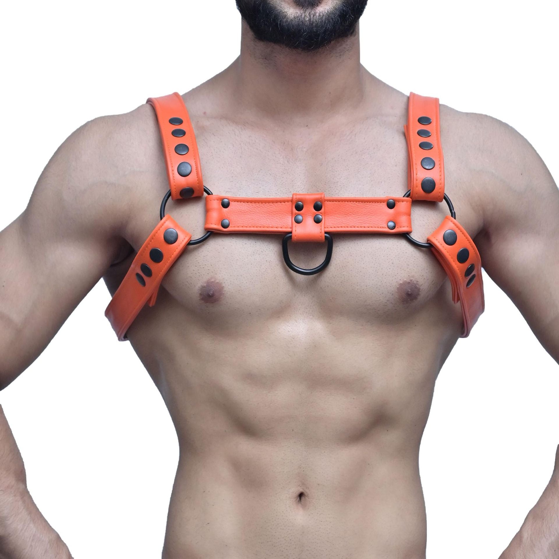 Stage Binding Leather Body Straps