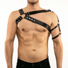 Tight Binding Leather Body Straps