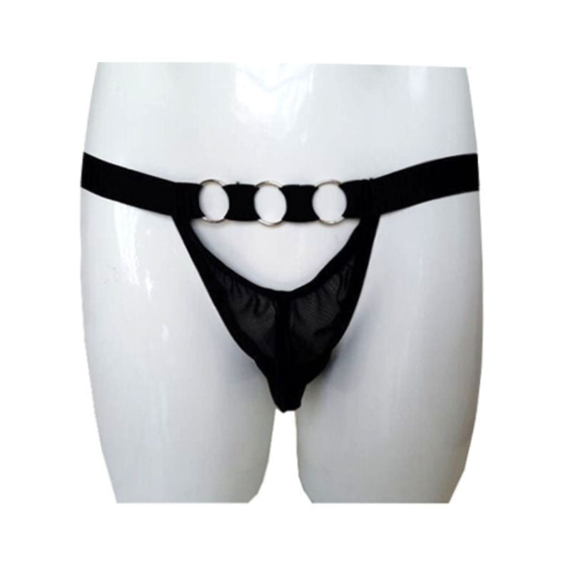 Triple Ring See-Through Cute Elephant