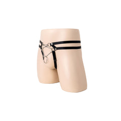 Hollow Suspender Chain Exposed Thong