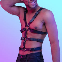 Performance Bundled Leather Wearing Straps