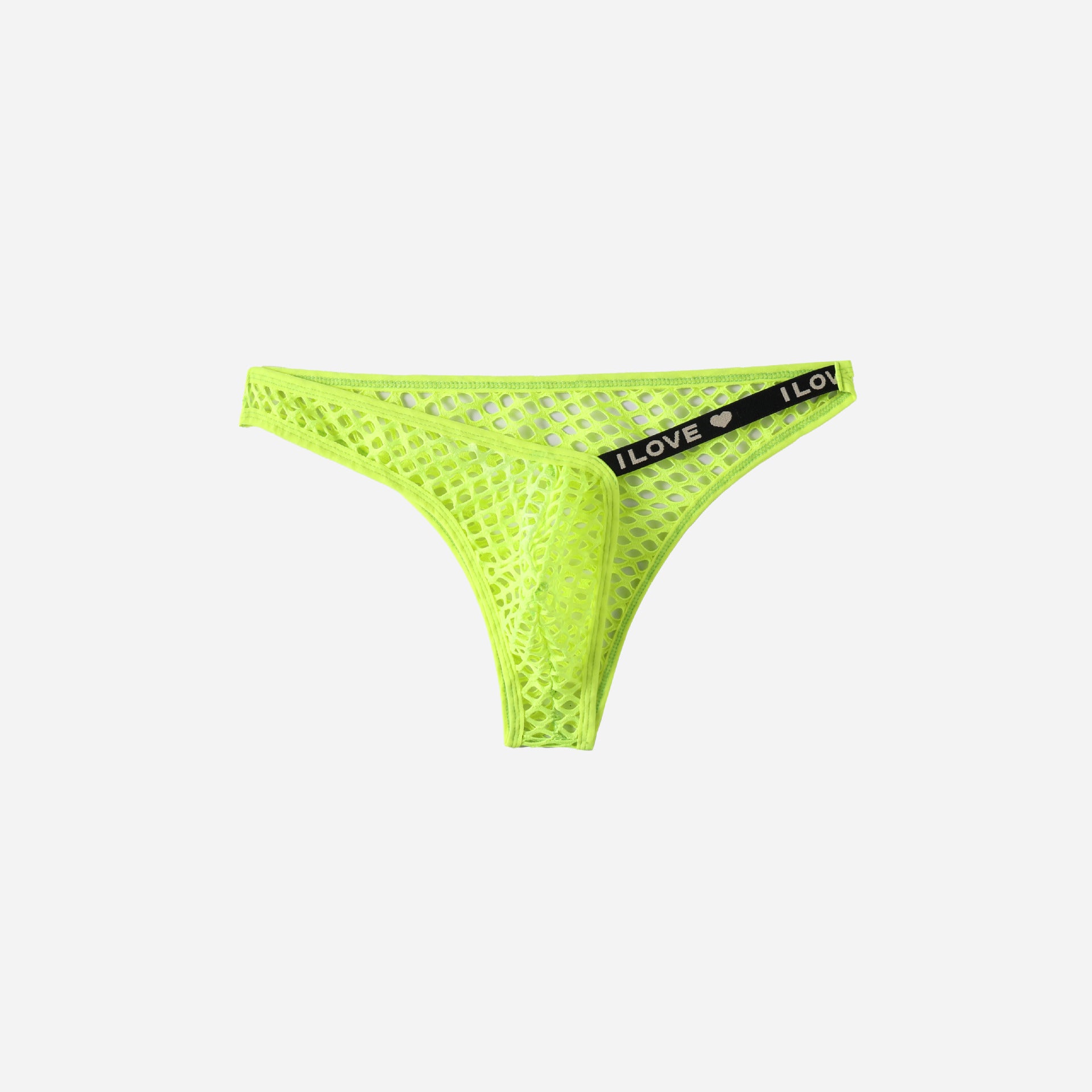 Translucent Mesh High Fork U-Convex Briefs