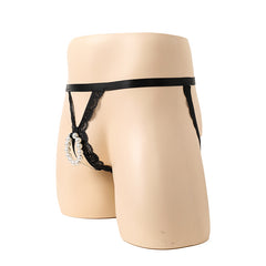 Lace Ribbon Quadrangle Underwear