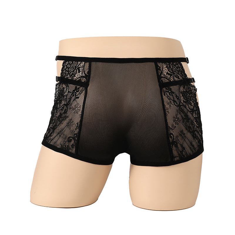 Transparent Lace Pouch Egg Ultra-Thin Boxers