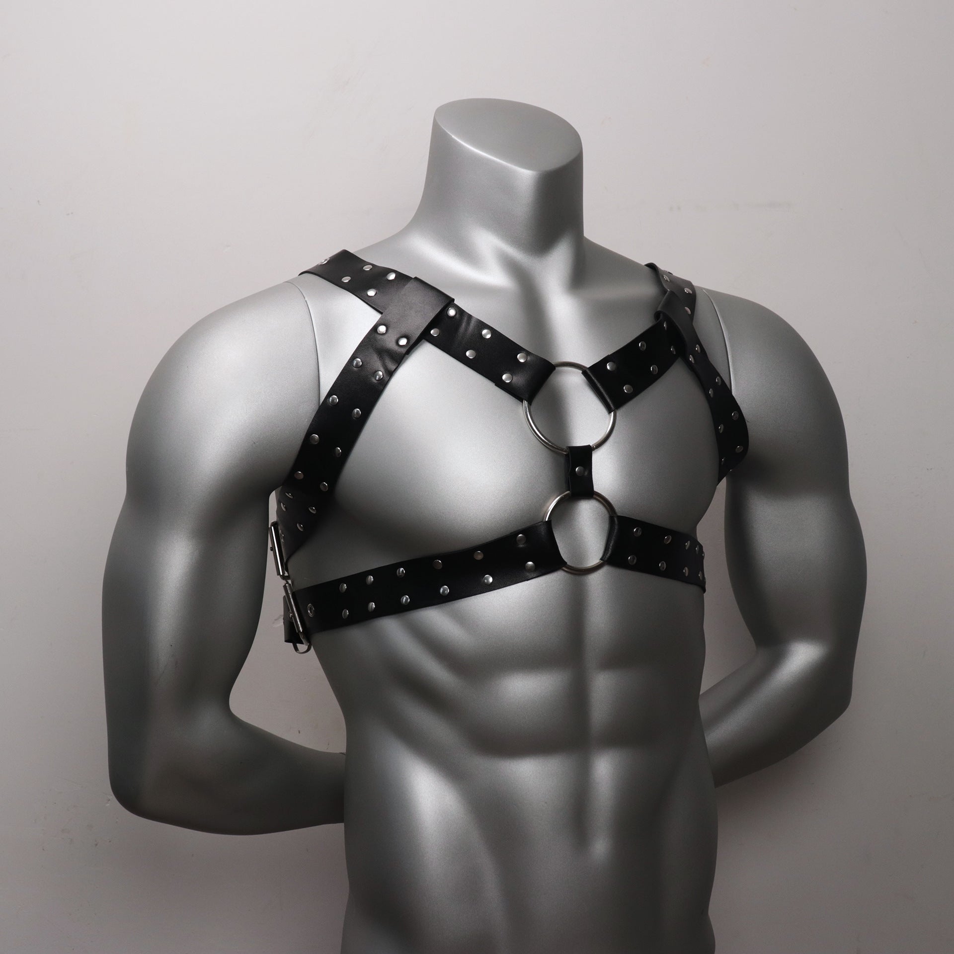 Casual Bound Leather Shoulder Straps