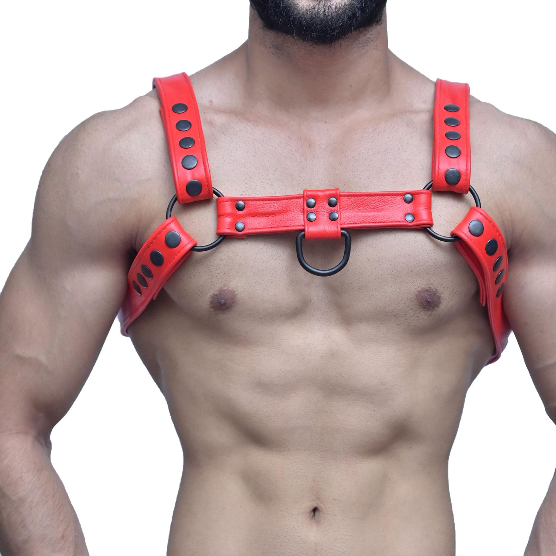 Stage Binding Leather Body Straps