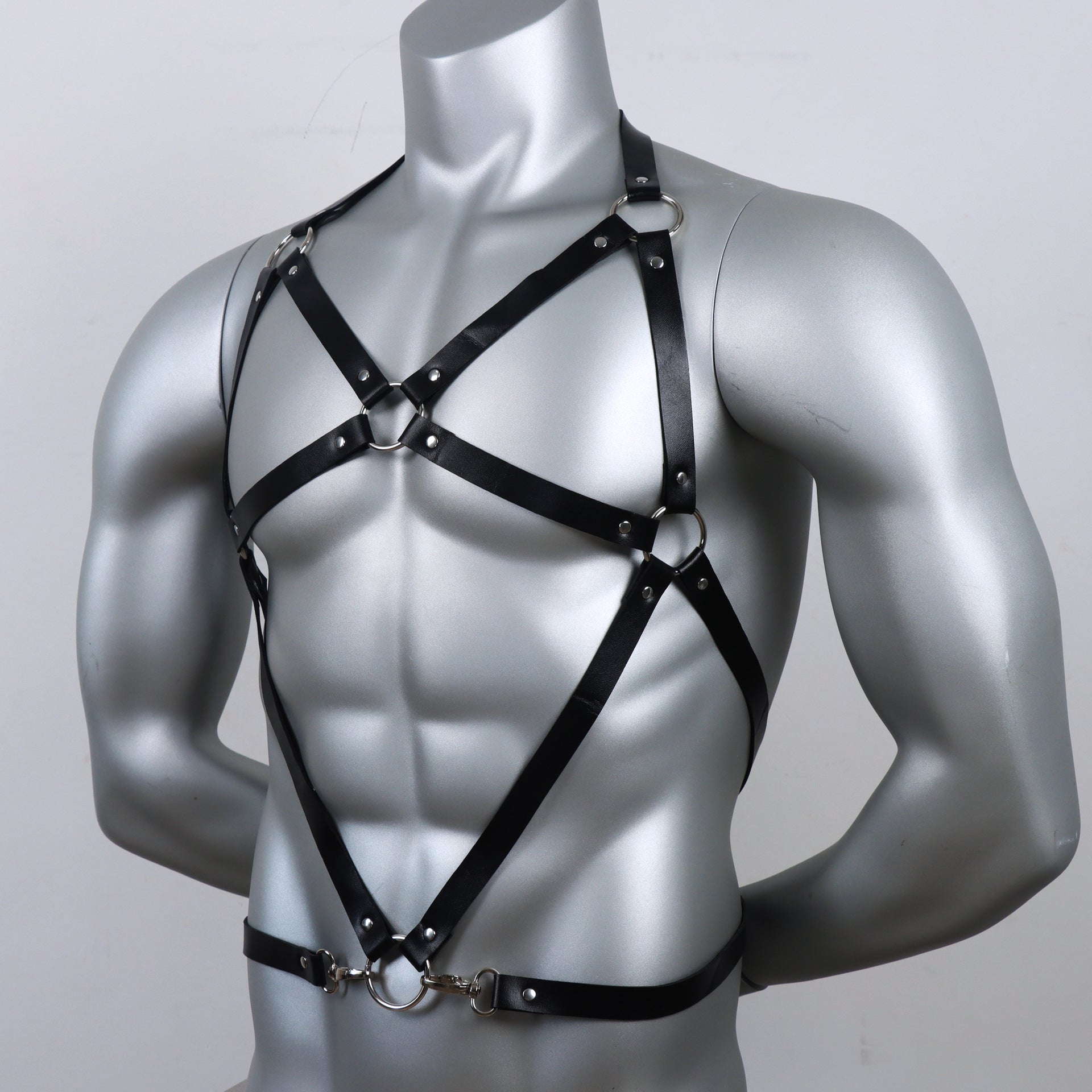 Stage Binding Leather Body Straps