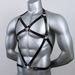 Stage Binding Leather Body Straps