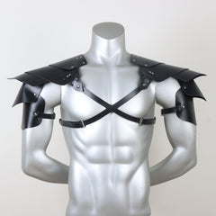 Thickened Leather Body Belt