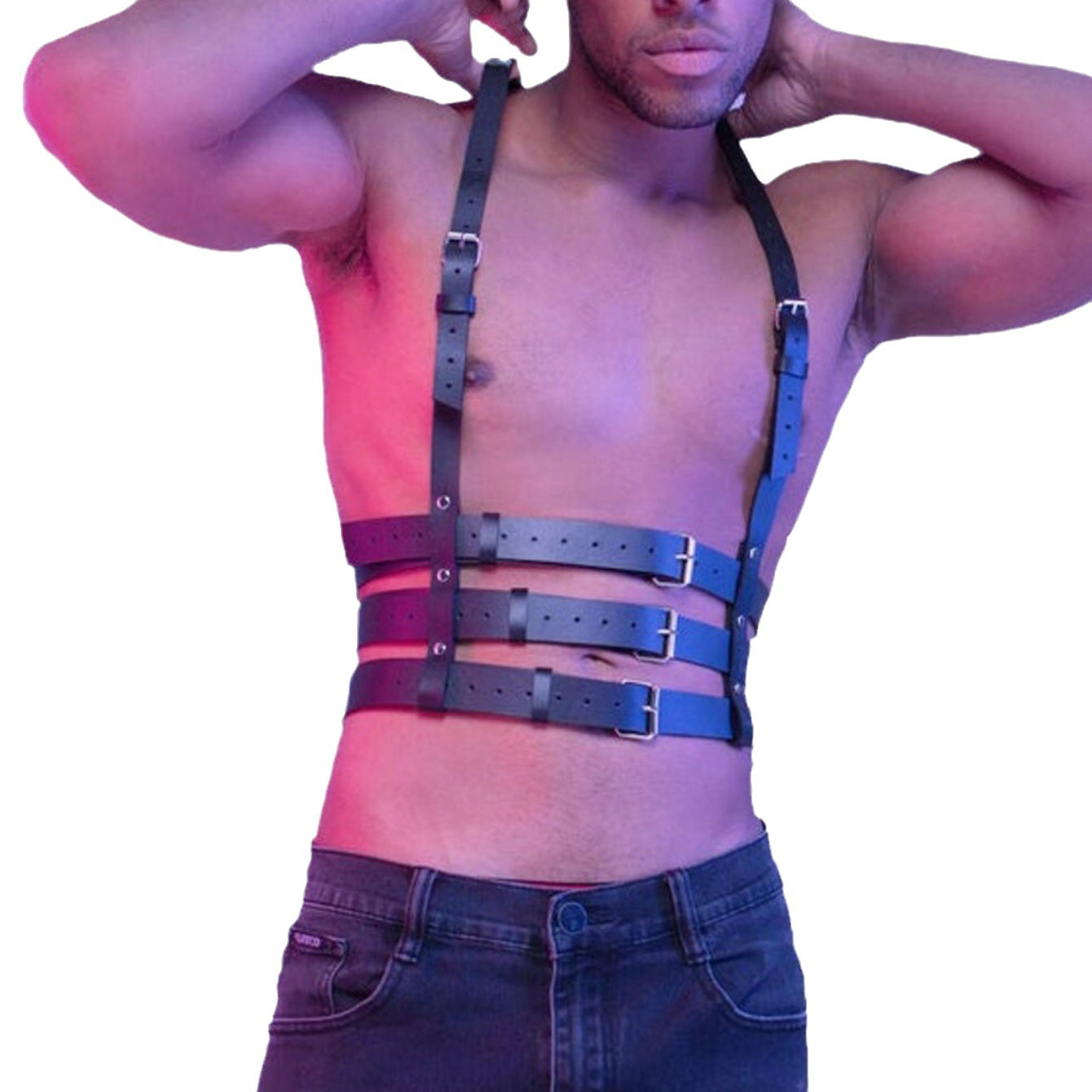 Three-Row Adjustable Bondage Clothing