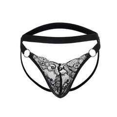 Lace Elastic Passion Thong