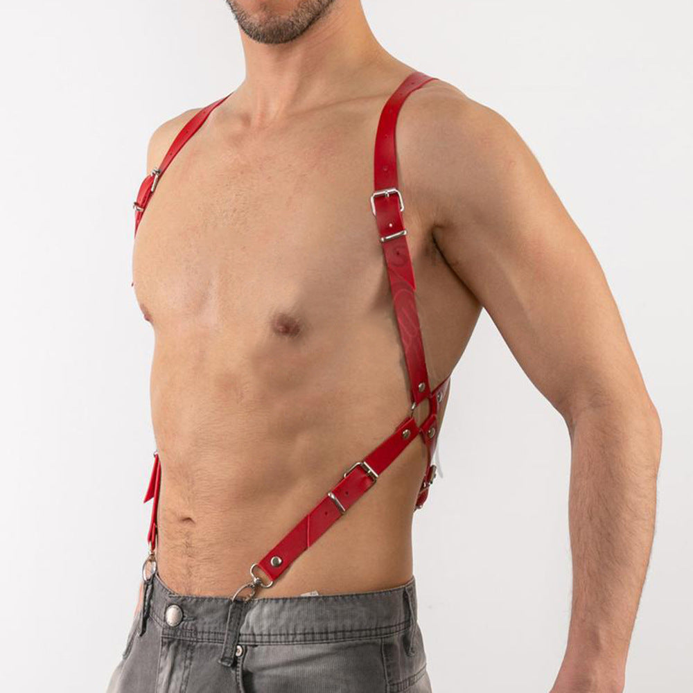 Punk Waist Chain Shoulder Strap Set