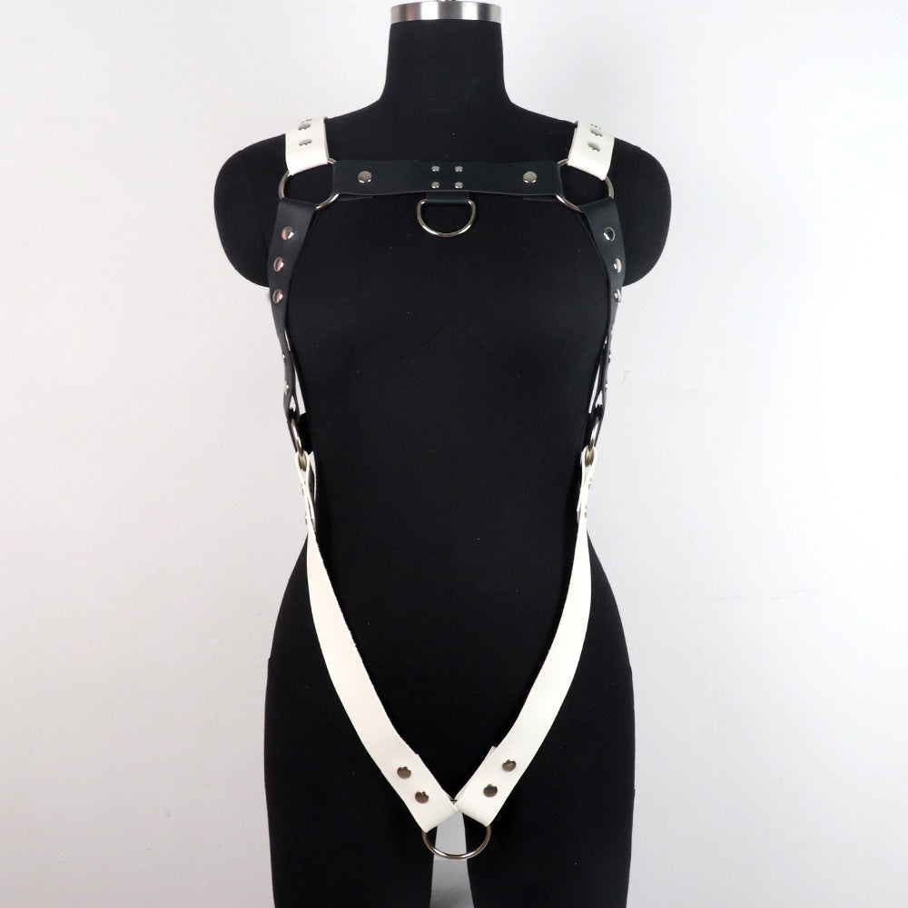 Macho Nightclub Bondage Leather Belt