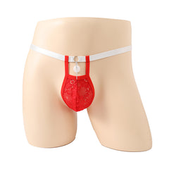 Lace Belt Safety Buckle T-Pants