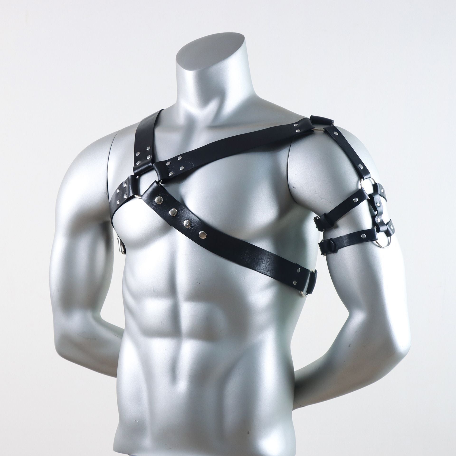 Tight Binding Leather Body Straps