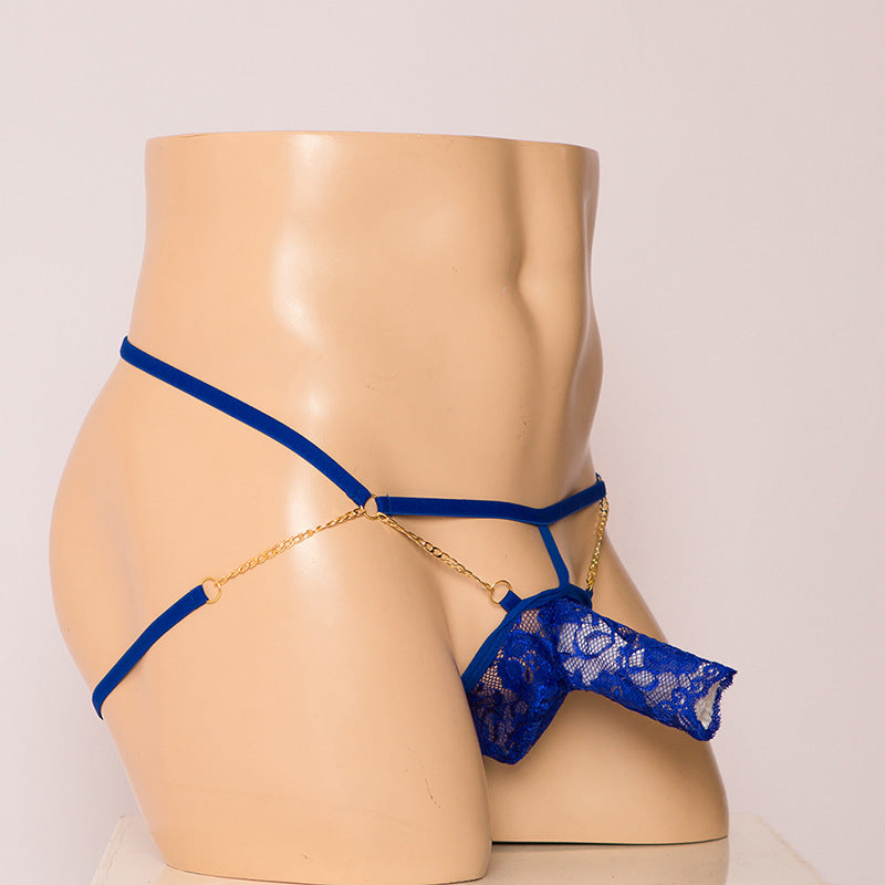 Suspender Lace Perspective Pouch Jock Strap