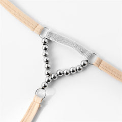Mesh Bead Chain Bed Flirting Thong