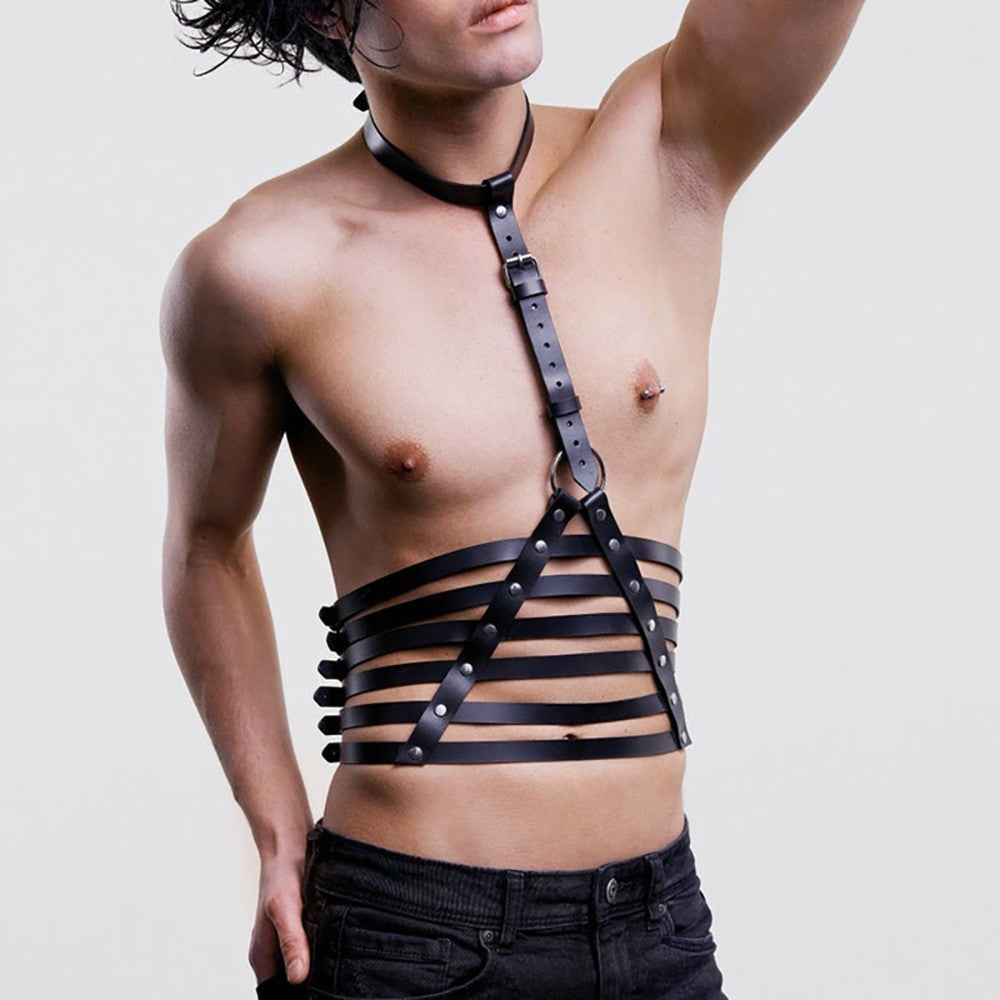 Leather Bound Body Restraint Straps