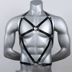 Stage Binding Leather Body Straps