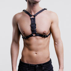 Faux Leather Collar Set