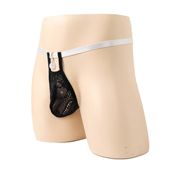 Lace Belt Safety Buckle T-Pants
