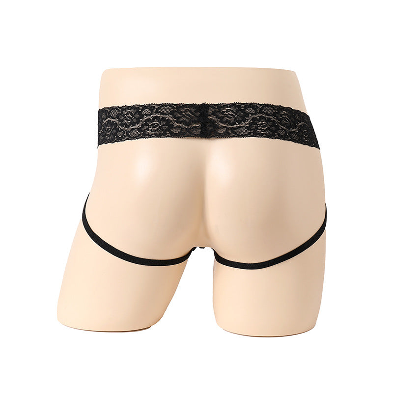 Lace Seduction Mesh Flirting Briefs