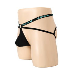 Suspender Elastic Pocket Transparent Boxers